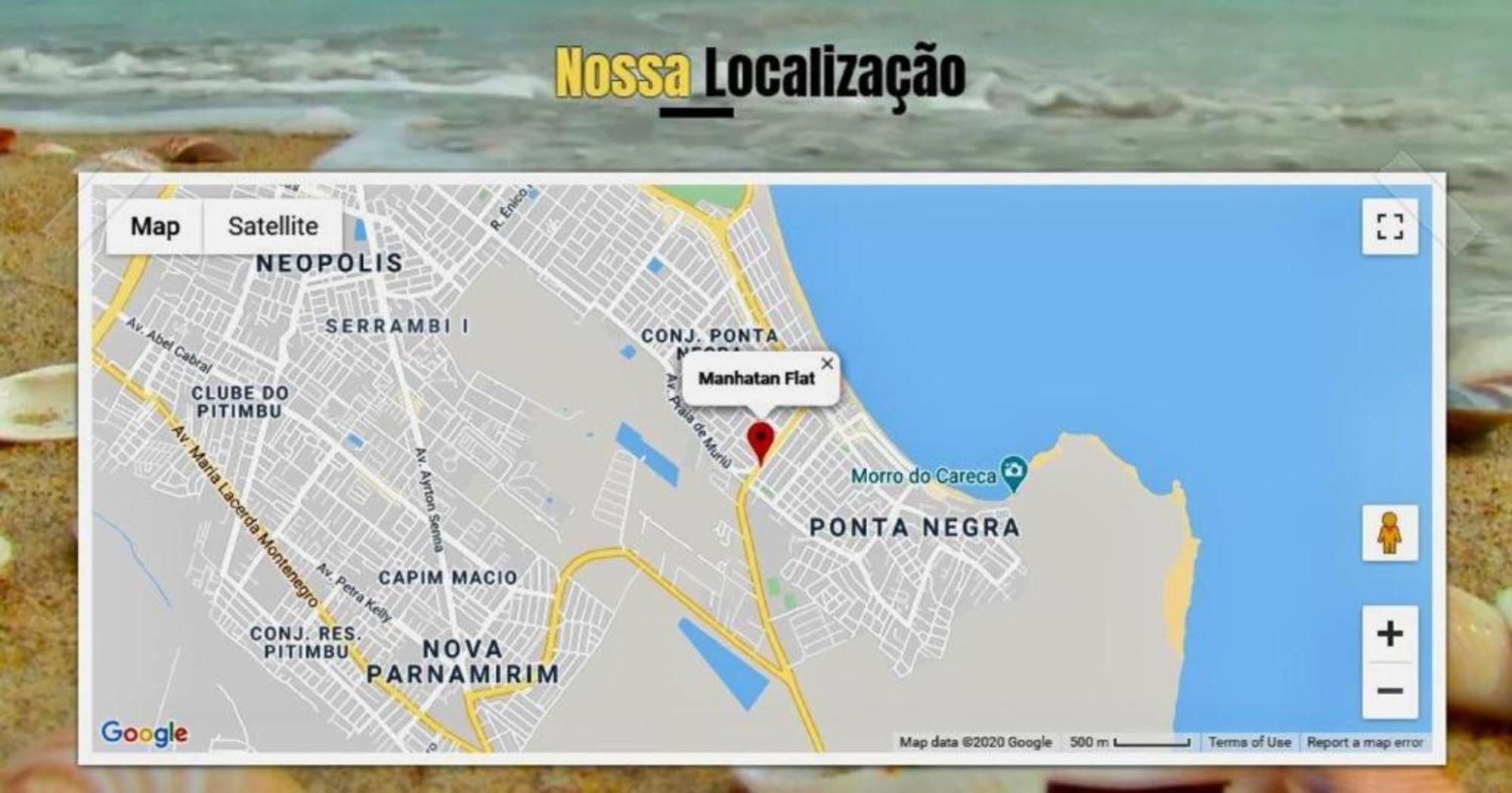 Appartamento Aconchegantes Flats, 1 E 2 Qtos, Em Ponta Negra Natal Esterno foto