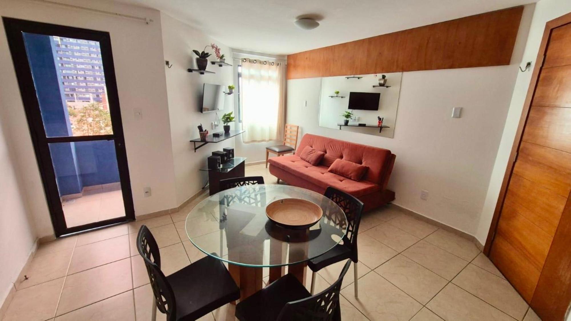 Appartamento Aconchegantes Flats, 1 E 2 Qtos, Em Ponta Negra Natal Esterno foto